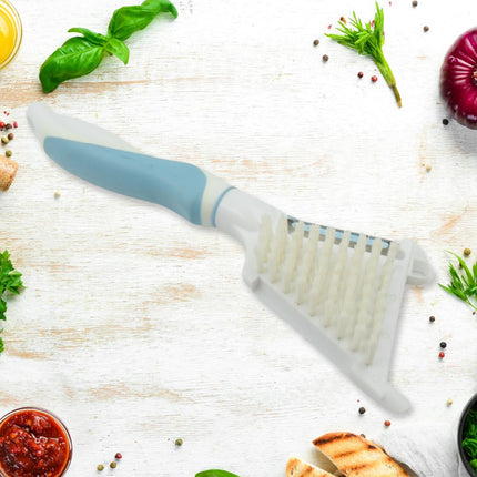 Multipurpose Peeler Brush â€“ Stainless Steel Peeler with Cleaning Brush (1 Pc)