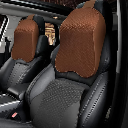 Car Neck Pillow Car Neck Headrest Pillow Memory Foam Car Accessories Cushion Car Seat Head Support Neck Protector Car Seat Neck Pillow,Â for Driving (1 Pc / Mix Color)