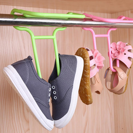 Multi-Function Drying Rack & Shoe Organizer â€“ Hanging Storage Shelf for Wardrobe & Closet, Shoe Stand & Holder (2 Pc Set)