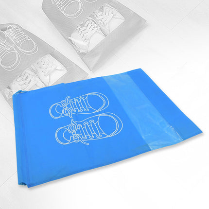 Foldable Waterproof Travel Shoe Bag with Transparent Window – Multi-Purpose Beach, Closet & Luggage Organizer