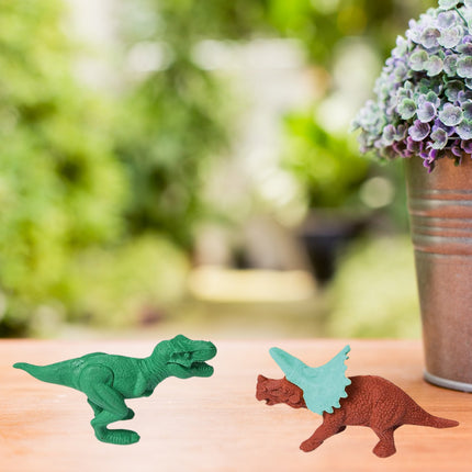 Dinosaur & Egg Shaped 3D Puzzle Erasers â€“ Fun Mini Erasers for Kids (5 Pcs Set)