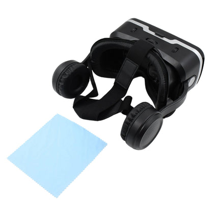 3D /Â HD VR Glasses Virtual Reality Goggles Headset for iOS for Android SmartphoneÂ VR Goggles-For 3D VR Movies Video Games with Headphones (1 Pc)