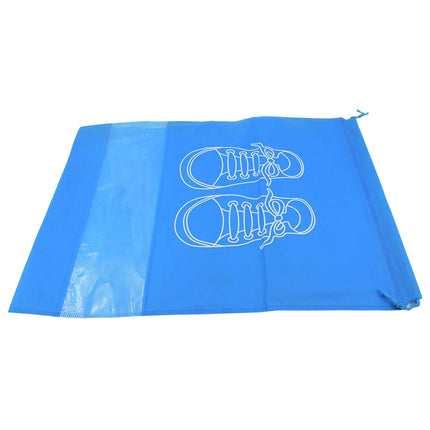 Foldable Waterproof Travel Shoe Bag with Transparent Window – Multi-Purpose Beach, Closet & Luggage Organizer