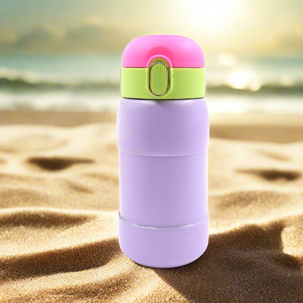 DuckÂ Stainless Steel Water Bottle (1 Pc / Mix Design)