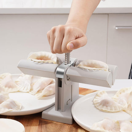 Double Head Dumpling Maker Mold â€“ Easy Tool for Making Dumplings, Press Mold Kitchen Accessory