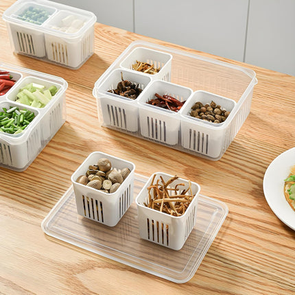 Fridge Storage Box â€“ Freezer & Kitchen Organizer for Vegetables & Food (1 Pc)