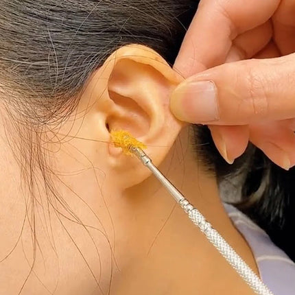 Ear Wax Removal Kit â€“ Portable Ear Cleaning Tool with Keychain Holder (6 Pc)