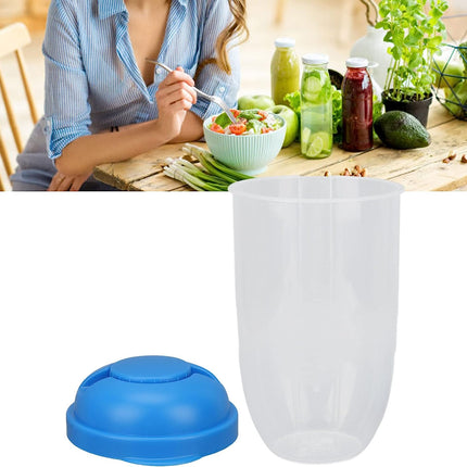 Business-friendly salad cup, easy to clean and carry