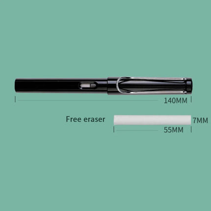 2-in-1 Everlasting Magic Pencil with Replaceable Eraser â€“ Inkless, Reusable, Portable