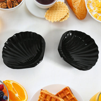 Sweet Buzz 8-Piece Seashell Ceramic Cup Set â€“ Ideal for Home & Gifts