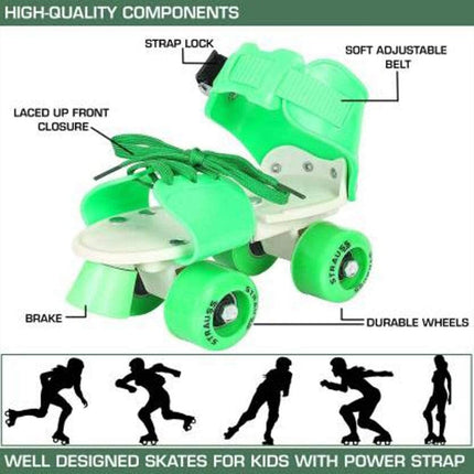 Roller Skates for Kids, Very Adjustable & Comfortable to Use / Roller Skate, Skating / (Pair of 1)Â 