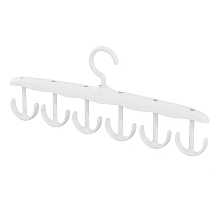 Rotatable Tank Top Hanger â€“ Space Saving Closet Organizer for Dorms & Apartments (12-Hook)