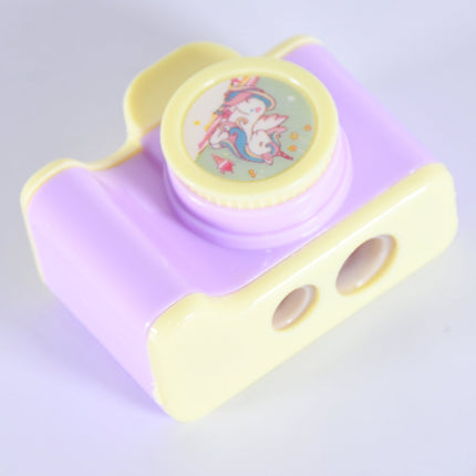 Camera Shape Pencil Sharpener â€“ Stylish & Lightweight Manual Sharpener for Kids & Office Use (1 Pc)