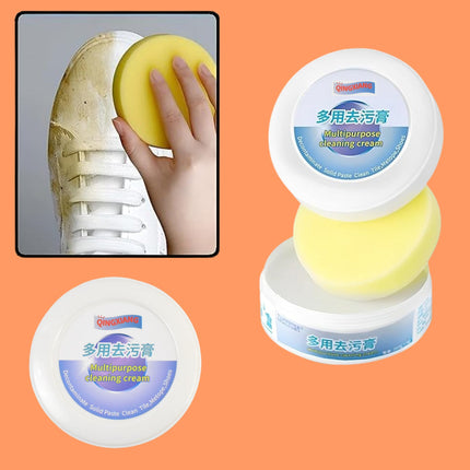 Shoe Cleaning Cream â€“ Stain Remover for Sneakers, White Rubber Sole & Polish (260g)