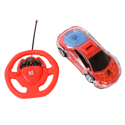 Plastic RC Racing Car â€“ 2-Way Control with Handle Remote & Rechargeable Battery (Ideal Birthday Gift)