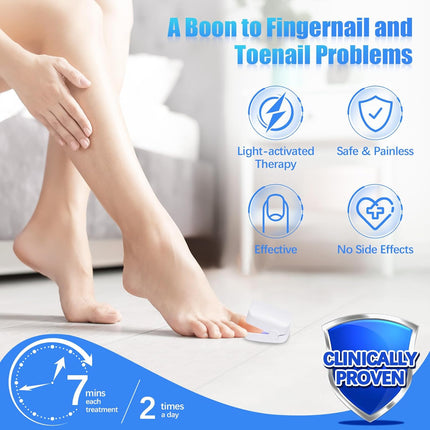Rechargeable Nail Fungus Laser â€“ Anti-Fungal Device for Toenails, Hands & Feet (Home Use)