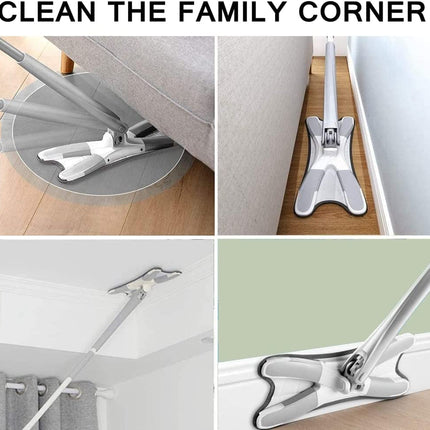 360Â° flexible mop for easy maneuvering