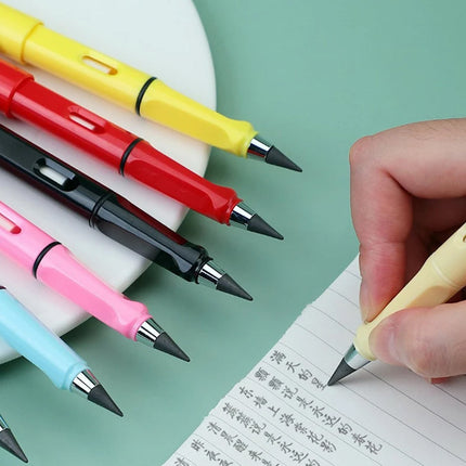 2-in-1 Everlasting Magic Pencil with Replaceable Eraser â€“ Inkless, Reusable, Portable