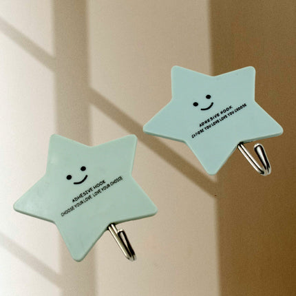 Multipurpose Strong Self-Adhesive Hooks â€“ Heavy Plastic Wall Hooks for Home, Kitchen & Office Use