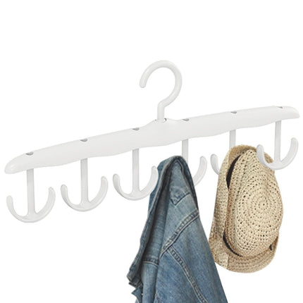 Rotatable Tank Top Hanger â€“ Space Saving Closet Organizer for Dorms & Apartments (12-Hook)