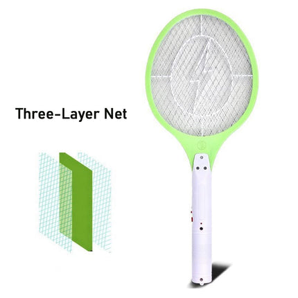 Rechargeable Mosquito Killer Racket â€“ Handheld Electric Fly Swatter with Cable (Quality Assured, with cable)