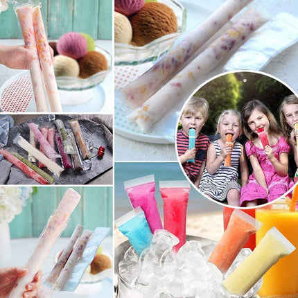 DIY Manual Popsicle Maker â€“ Reusable Ice Cream Mold (Approx 20 Pcs Packing Bag)