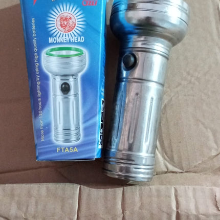 Nostalgic Flashlight,Flashlight Outdoor, Portable Nostalgic Simple Iron Outdoor Old-Fashioned Flashlight