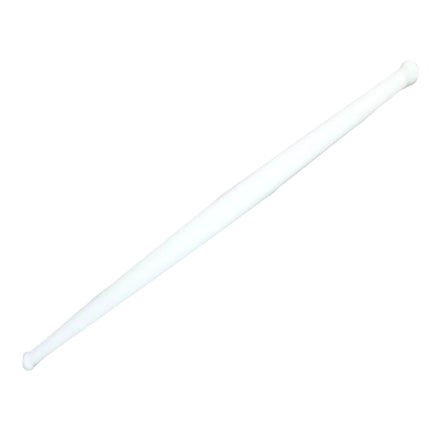 White plastic rolling pin for chapati making