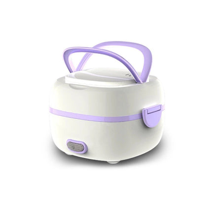 Electric Lunch Box Portable Food Warmer Food Heating Lunch Box Removable Food-Grade Stainless Steel Compartments, 220V 200W, for Car, Truck, officeÂ 