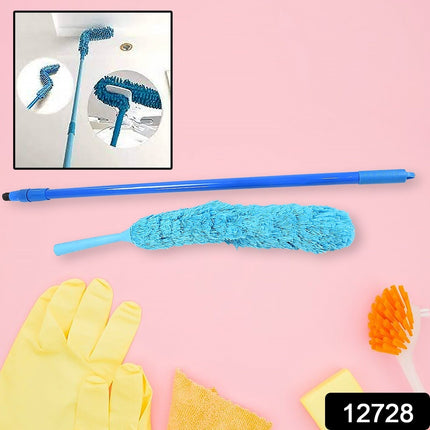 Adjustable Long Handle Microfiber Dust Brush â€“ Foldable Ceiling & Appliance Cleaner