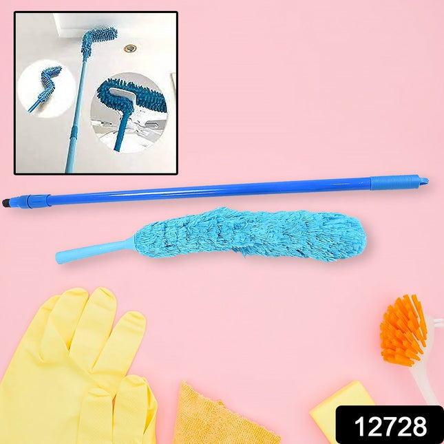 Adjustable Long Handle Microfiber Dust Brush â€“ Foldable Ceiling & Appliance Cleaner