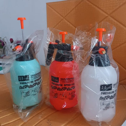 Water Sprayer Hand-held Pump Pressure Garden Sprayer - 2 L (Mix Color)