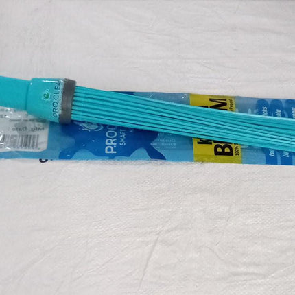 Straight plastic broom
