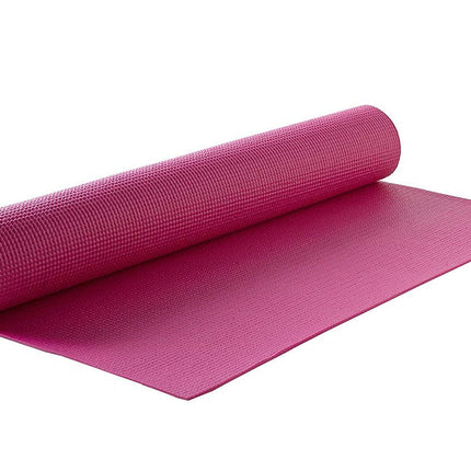 Eco-friendly yoga mat for fitness, non-slip pad, 180x60 cm.