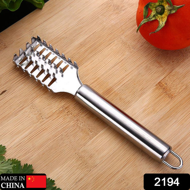 Stainless Steel Fish Scale Remover Scraper â€“ Sawtooth Kitchen Tool