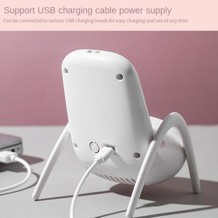 Portable Mobile Phone Holder Fan Handheld, Multi-Function (Battery Not Include)