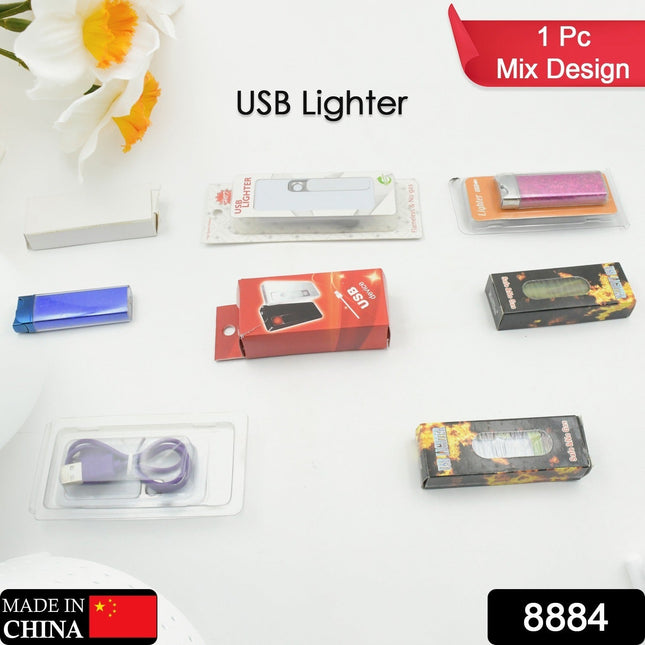 Stylish Electric USB Gadget for Men & Women (Rechargeable, Windproof)