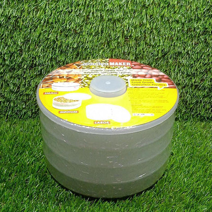 White plastic sprout maker, 4 compartments.