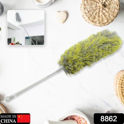Long Handle Microfiber Duster Extendable & Washable Cleaning Tool for Home, Car & Office (62cm)