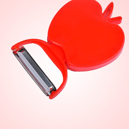 Apple-Shaped Folding Peeler â€“ Compact & Easy Veg Peeling