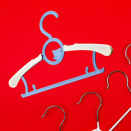 Large Adjustable Plastic Dress Hangers â€“ Space-Saving & Lightweight (5 Pc)
