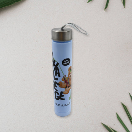 Plastic Water Bottle Set â€“ BPA-Free, Leak-Proof, Cartoon Design for Kids & Gym (3 Pc Set)