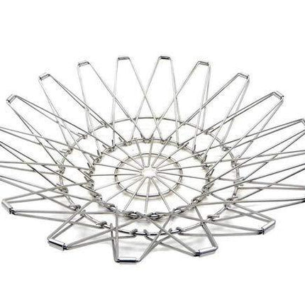 Durable stainless steel wire bowl for dining and kitchen