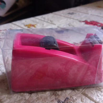 Plastic Tape Dispenser & Cutter for Home, Office & School (1 Pc)