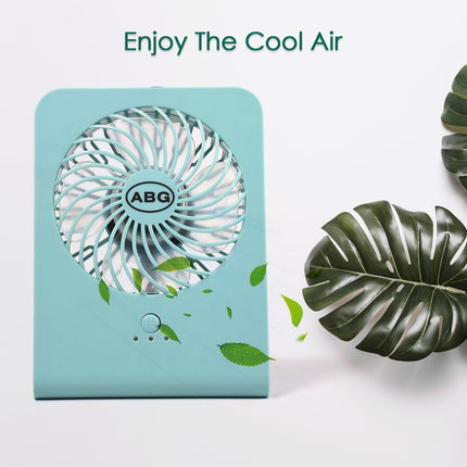 Portable Desk Fan â€“ Big Table Fan with 3-Speed Settings for Office, School & Home (Battery Not Included)