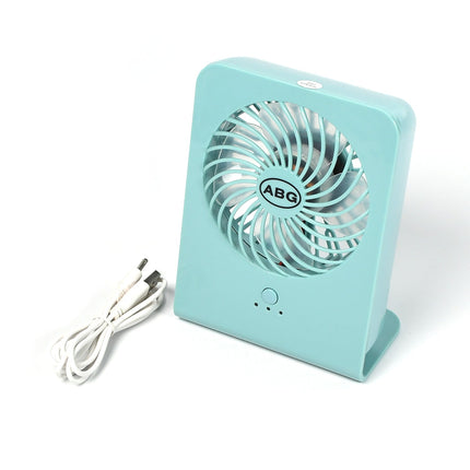 Portable Desk Fan â€“ Big Table Fan with 3-Speed Settings for Office, School & Home (Battery Not Included)