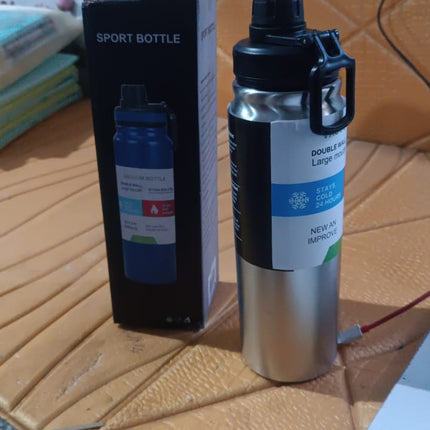 Stainless Steel Double Wall Vacuum-Insulated Drink Water Bottle (800 ML)