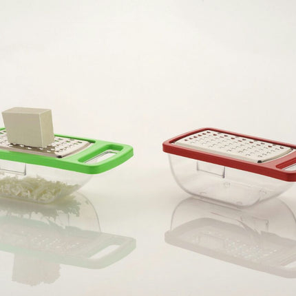 Cheese Grater / Slicer / Chopper With Stainless Steel Blades