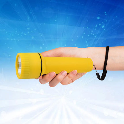 BigÂ LED Flashlights / Torch Light, Battery operated (1 Pc / Battery not included)