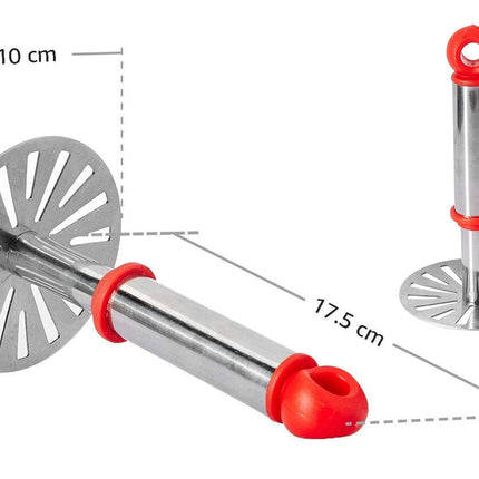 Stainless steel Pau Bhaji masher